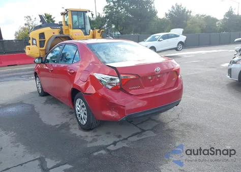 2017 Toyota Corolla Le из США, поврежденный, VIN 5YFBURHE9HP726605